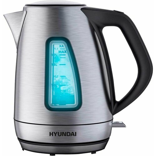Чайник электрический Hyundai HYK-S3609 2000Вт серебристый и черный 190500₽