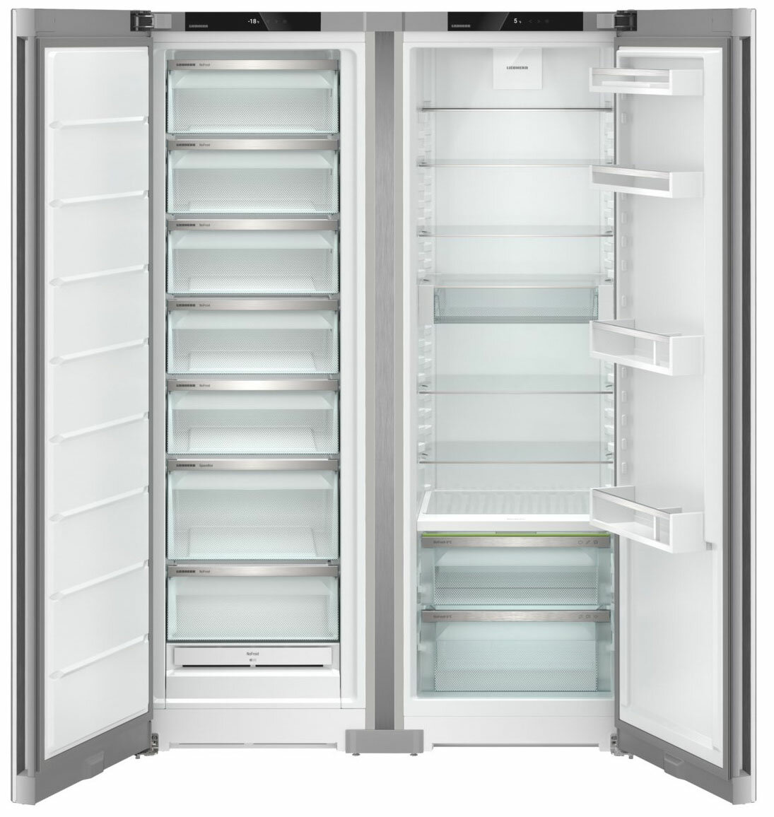 Холодильник Side by Side Liebherr XRFsf 5225-20 001 серебристый - фотография № 3