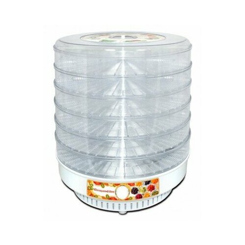 Сушилка для овощей Ветерок-2 Люкс кол-во сит-6 2 поддона для пастилы прозрачная 582000₽