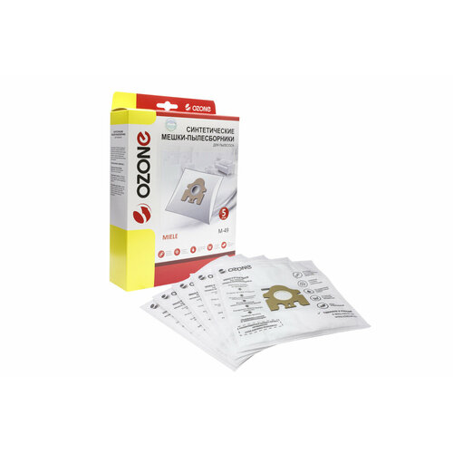 Мешки синтетические 5 шт микрофильтр для пылесоса MIELE S6230 COMPACT C2 1104₽