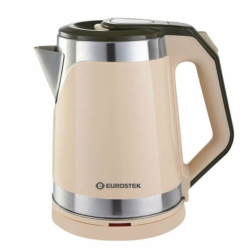 Чайник Eurostek EEK-2020 нерж стальпластик бежевый двухслойный корпус COOL TOUCH 115200₽
