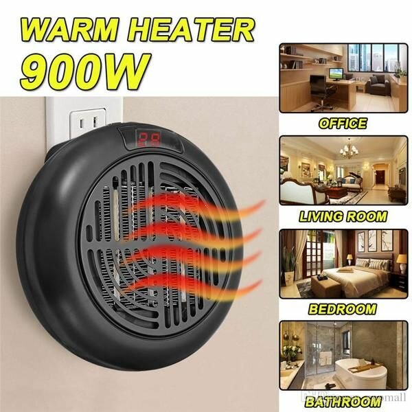 Портативный обогреватель в розетку Wonder Heater 900W - фотография № 1