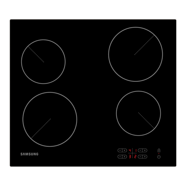 Электрическая варочная поверхность Samsung NZ64T3506AK/WT