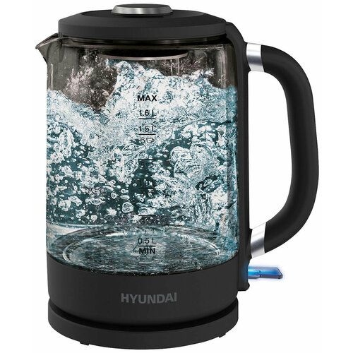 Чайник электрический Hyundai HYK-G3402 17 л серыйсеребристый 269900₽
