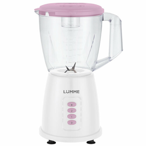 Стационарный блендер LUMME LU-KP1891A розовый опал 104100₽