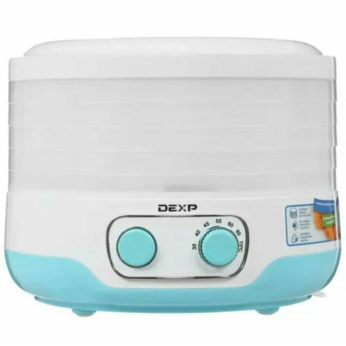 Сушилка для овощей и фруктов сушилка для овощей и фруктов электрическая DEXP FD-1250P голубой 419000₽