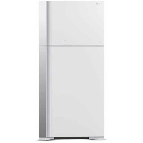 Холодильник Hitachi R-VG610PUC7 GPW 2-хкамерн. белый (двухкамерный) холодильник hitachi r w660puc7 gbk 2 хкамерн черный