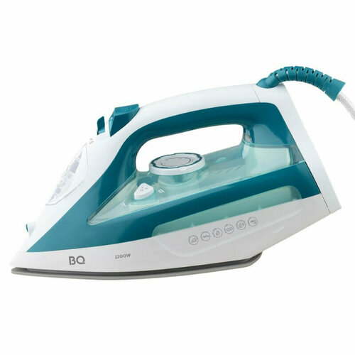 Утюг BQ SI1009 2200Вт керамика белый-бирюзовый 1760239 434500₽