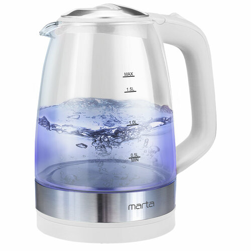 Электрический чайник MARTA MT-1078 белый жемчуг 109000₽