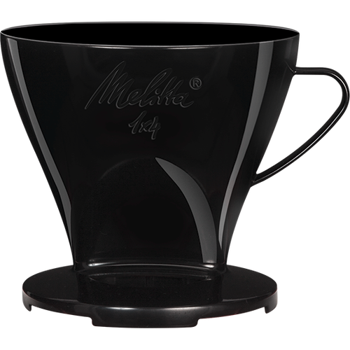 Пластиковый фильтродержатель для кофе Melitta 1x4 чёрный 6761018 5990₽