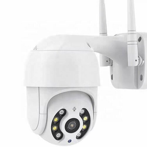 Уличная камера видеонаблюдения IP Cam YH-Q03S удаленным онлайн доступом Wifi 1080P ночное видение белая 279000₽