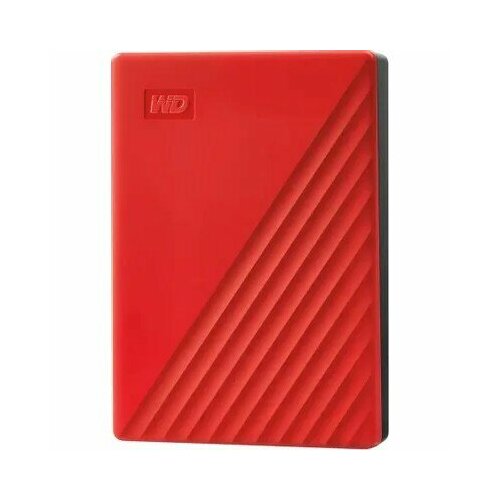 Western digital Носитель информации WD Portable HDD 5TB USB 3.0 WDBPKJ0050BRD-WESN My Passport 2.5 красный