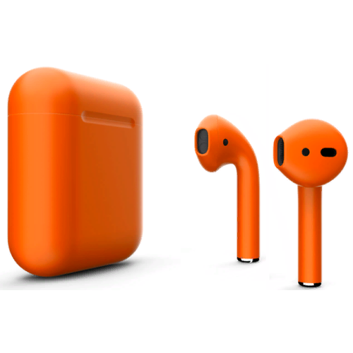 Беспроводные наушники Apple AirPods 2 Color, матовый оранжевый