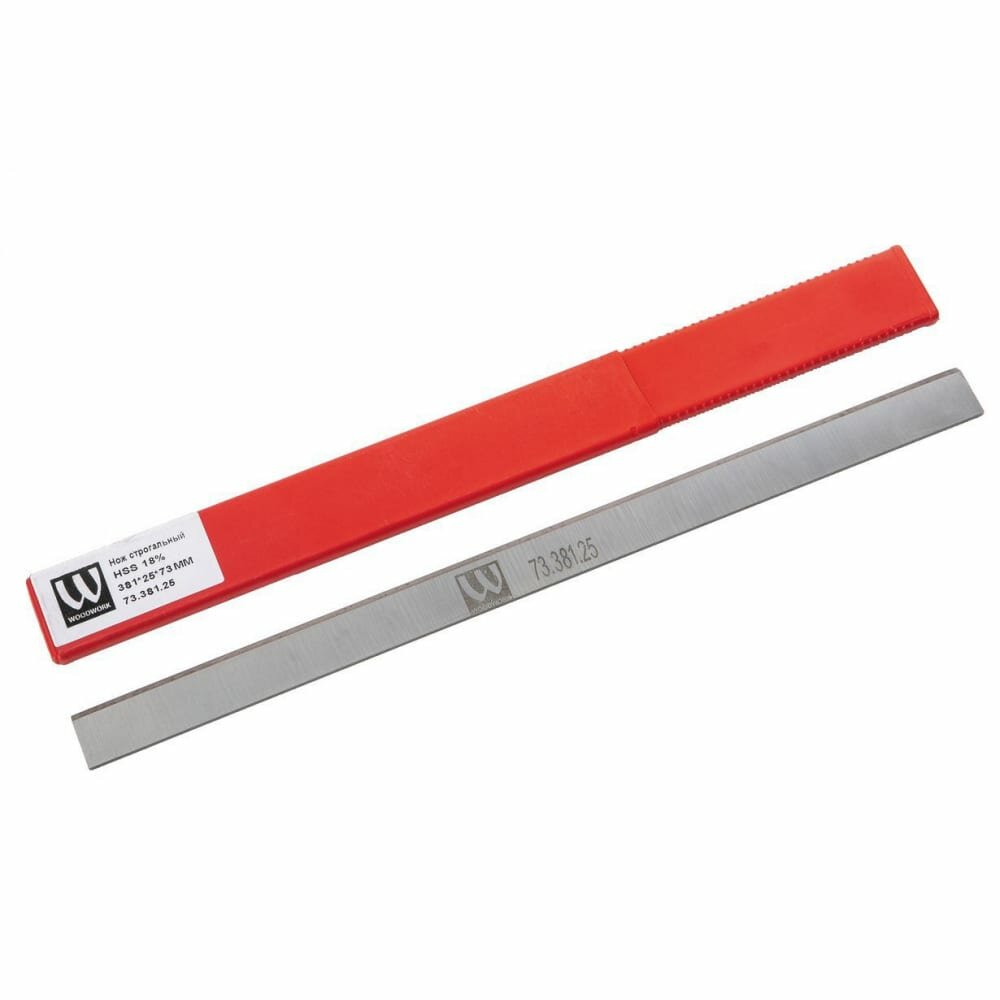 WOODWORK 381x25x3 мм нож строгальный HSS 18% 73.381.25 - фото №1