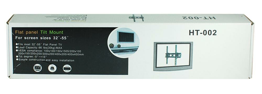 Кронейн для телевизора 32-55" Live-Power HT-002 для LCD/LED телевизоров/мониторов на стену наклонный черный