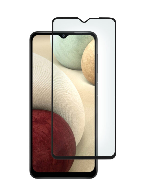 Стекло защитное ZibelinoTG 5D для Samsung Galaxy A23 SM-A235 черная рамка - фото №2