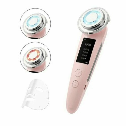 Косметологический аппарат RF-лифтинг машинка для лица розовая 164900₽