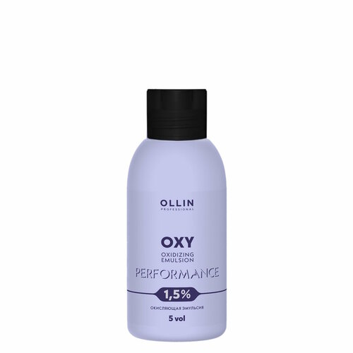 OLLIN Professional Окисляющая эмульсия Perfomance Oxy 1.5 %, 90 мл ollin professional окисляющая эмульсия perfomance oxy 6% 1000 мл