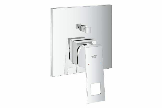 Смеситель для ванны Grohe Eurocube 24062000 (внешняя монтажная часть)