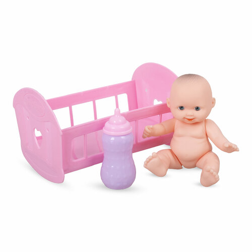 Кукла-пупс в кроватке и аксессуарами (WS1174)