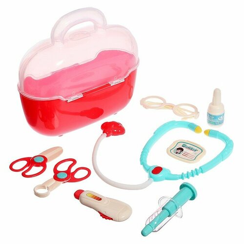 Игровой набор Доктор 8 предметов в чемоданчике 1690₽