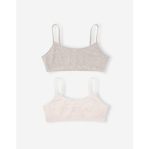 фото Майка gloria jeans, 2 шт., размер 6-8л/122-128, мультиколор