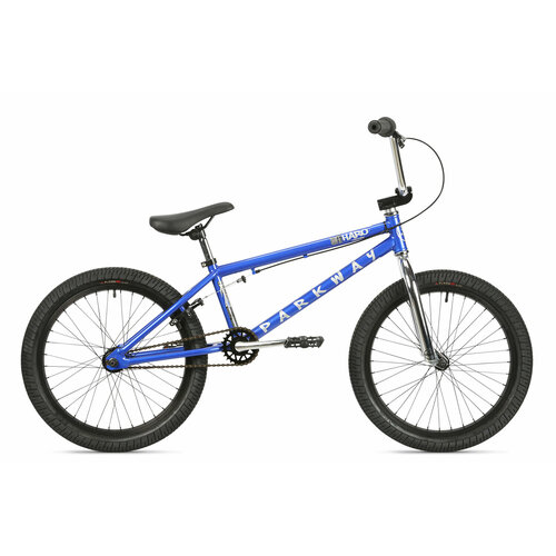 BMX велосипед Haro Parkway 20 (2022) синий 20.3 bmx street dirt haro shredder pro 20 2021 черный один размер