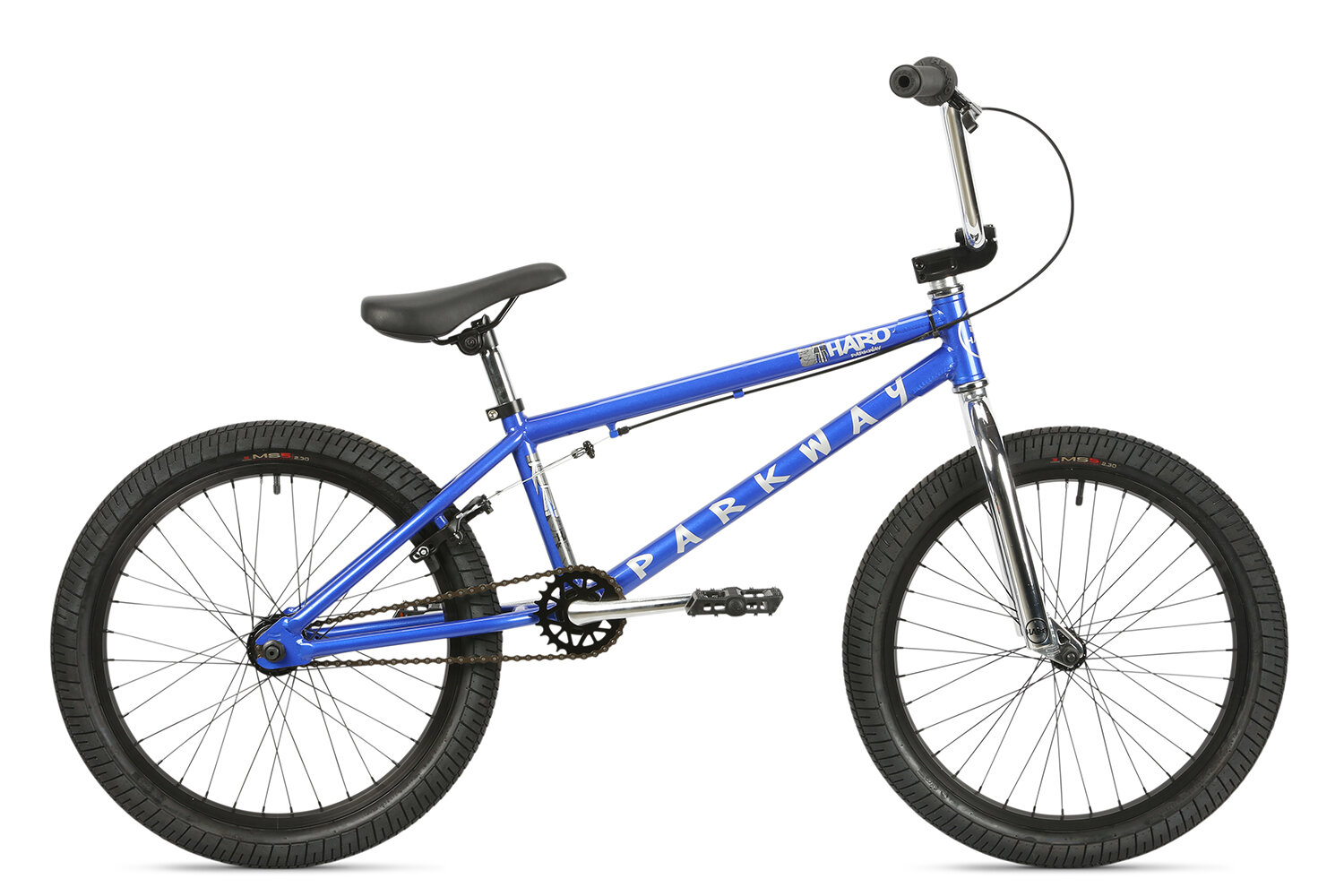 BMX велосипед Haro Parkway 20 (2022) синий 20.3"