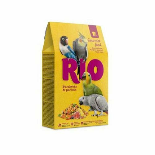 Рио Гурмэ корм для средних и крупных попугаев 5 х 250 гр рио гурмэ корм для средних и крупных попугаев 250гр