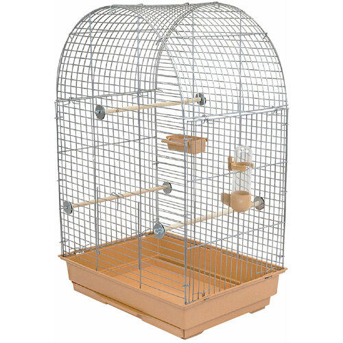 Клетка для птиц Eco Кеша бежевая 42 х 30 х 65 см (1 шт)