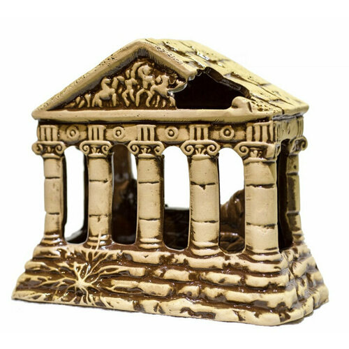 Декорация из терракотовой глины Храм, большой