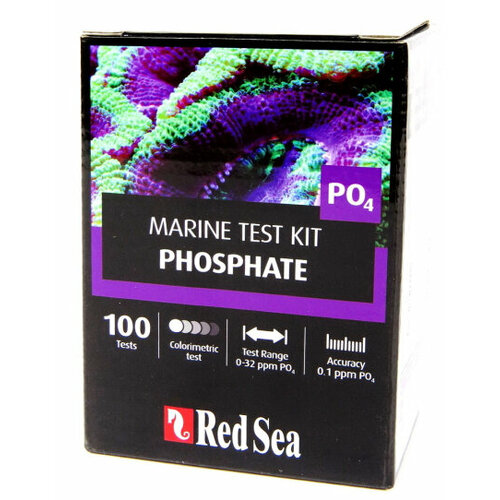 Тест на фосфаты Red Sea Phosphate тест easy life test po4 фосфаты