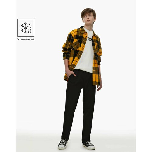 фото Джинсы gloria jeans, размер 10-11л/146 (36), черный