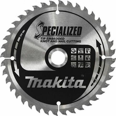 Пильный диск для демонтажа 270X30X1.8X60T Makita B-35330