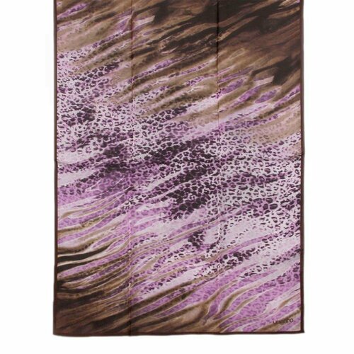Палантин Ungaro, 180х70 см, коричневый, розовый