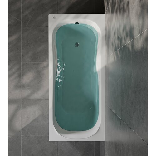 Ванна из литьевого мрамора EDISS Элиза 170/75 в комплекте ножки