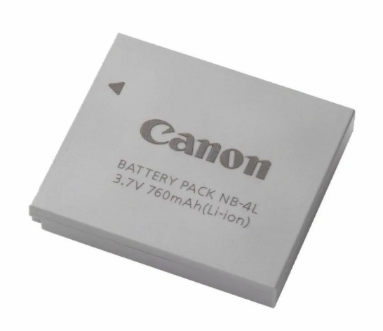 Аккумуляторная батарея для фотоаппарата Canon NB-4L (700mAh)