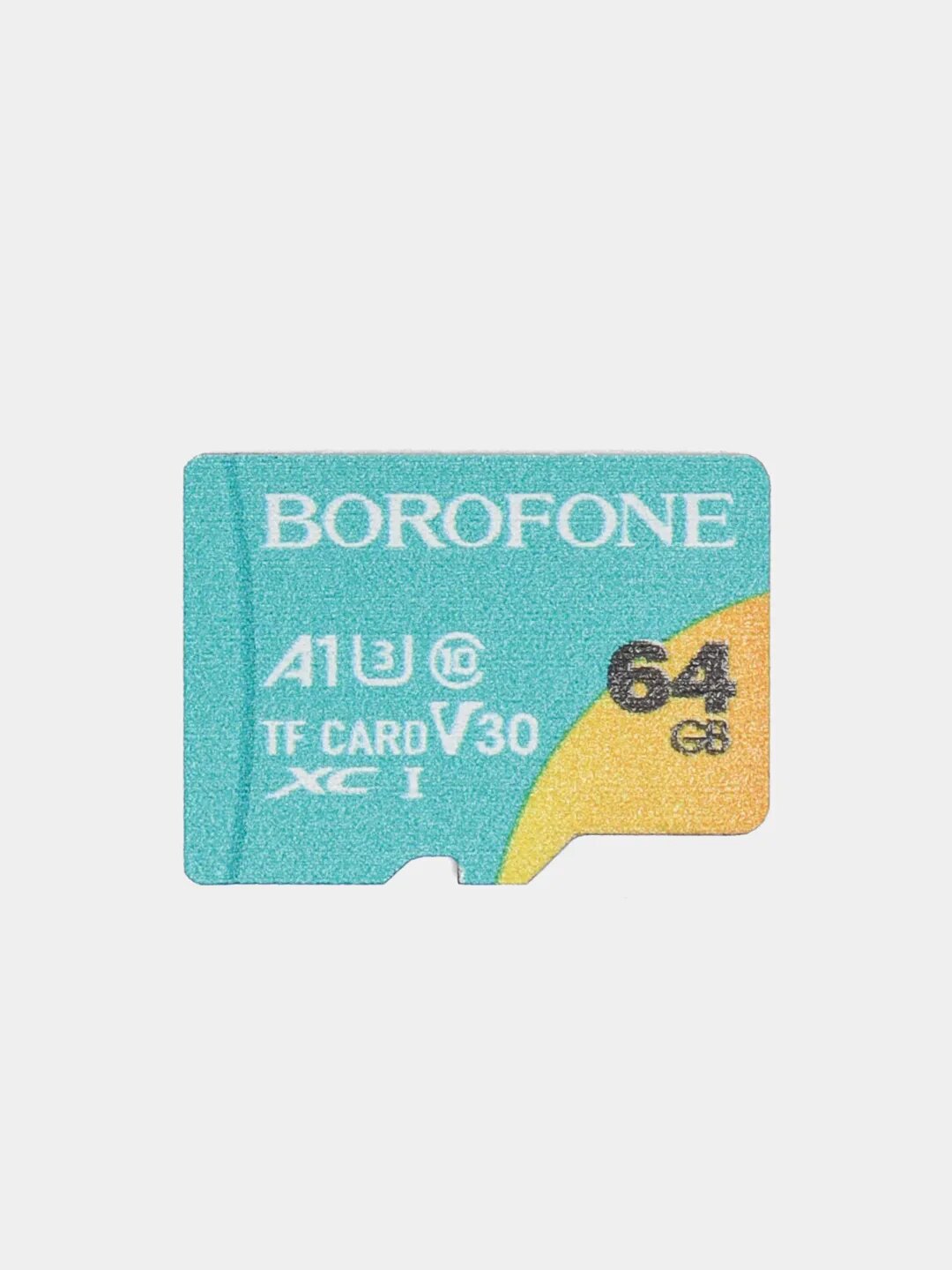 Карта памяти microSDXC BOROFONE I(1) 64GB зеленый