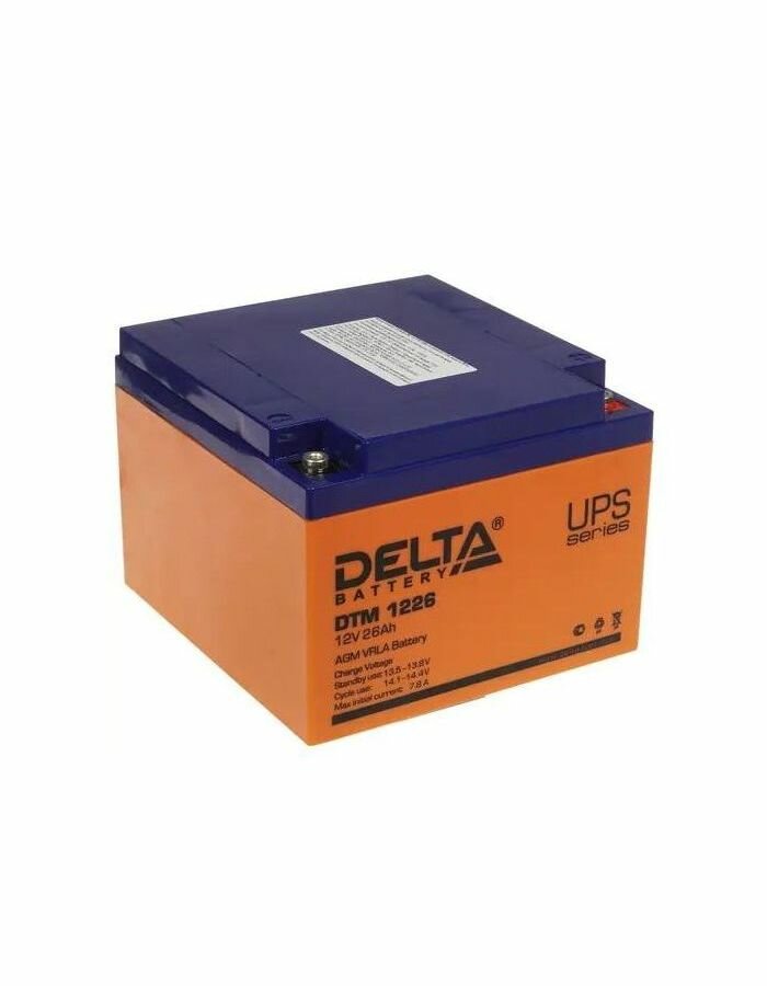 Аккумуляторная батарея для ИБП Delta DTM , 12V, 26Ah - фото №15