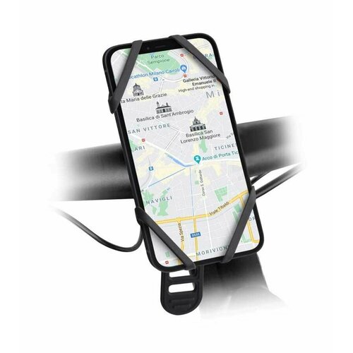 Держатель для смартфона SBS E-go для велосипеда самоката силиконовый черный TEERIDEHOLD 2231₽