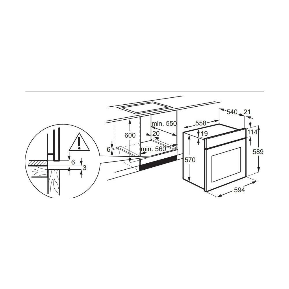 Электрический духовой шкаф Electrolux - фото №12