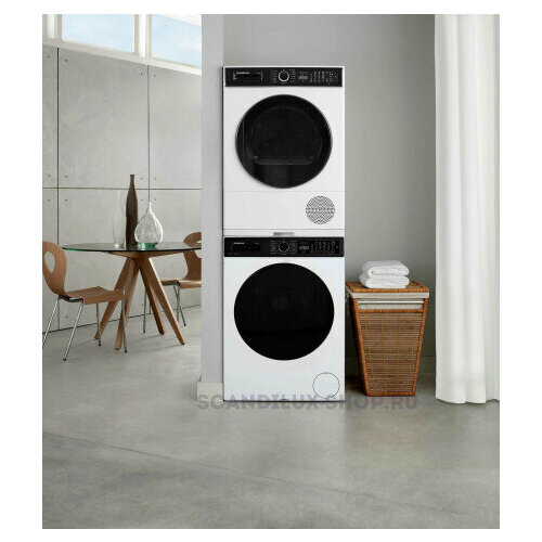 SCANDILUX комплект для установки в колонну Стиральная машина LM3T 12297 Сушильная машина DM93THP соединительный кит с выдвижной полкой 15647000₽