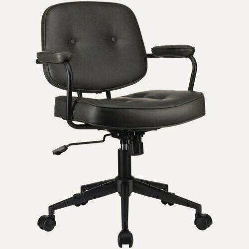 Изображение товара Кресло руководителя Riva Design CHESTER W-221 Тёмно-серая (LFP3-03) экокожа 60*65*82-104