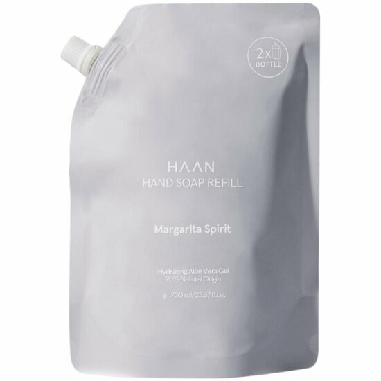 Жидкое мыло для рук Haan Крепкая маргарита, с пребиотиками, 350 мл (рефилл)