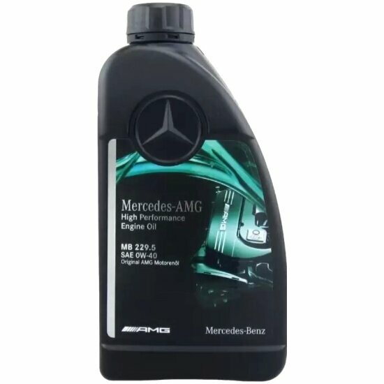 Моторное масло Mercedes-benz MB 229.5 0W-40 синтетическое 1 л