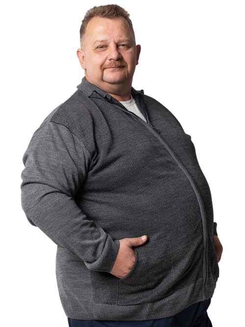 Худи Turhan, размер 5 XL, серый