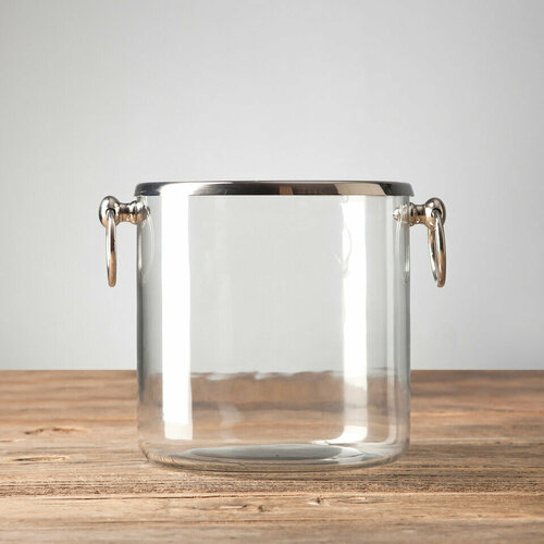 Емкость для льда Roomers Tableware chrom/clear, RO-10821/PGN