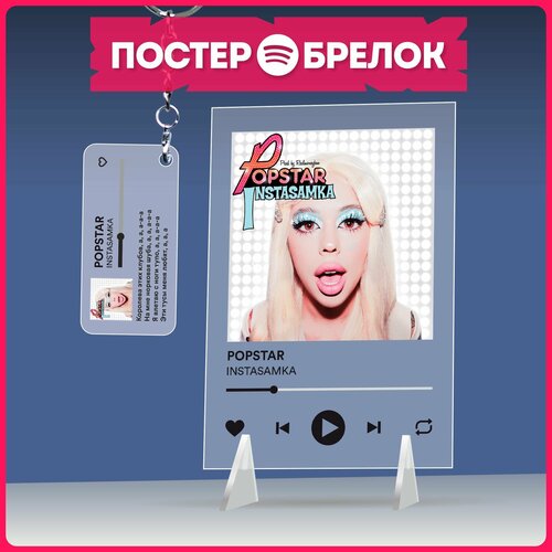 Постеры spotify Инстасамка Instasamka подарочный набор