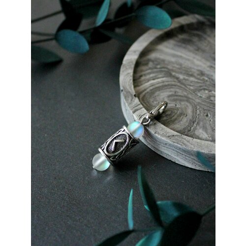 фото Подвеска, стекло, голубой нет бренда