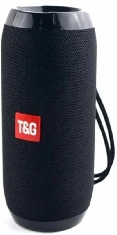 Портативная акустика T&G TG-117 RU, 10 Вт, черный — фото 2